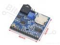 MP3 player module with SD card and 3.5mm jack connection